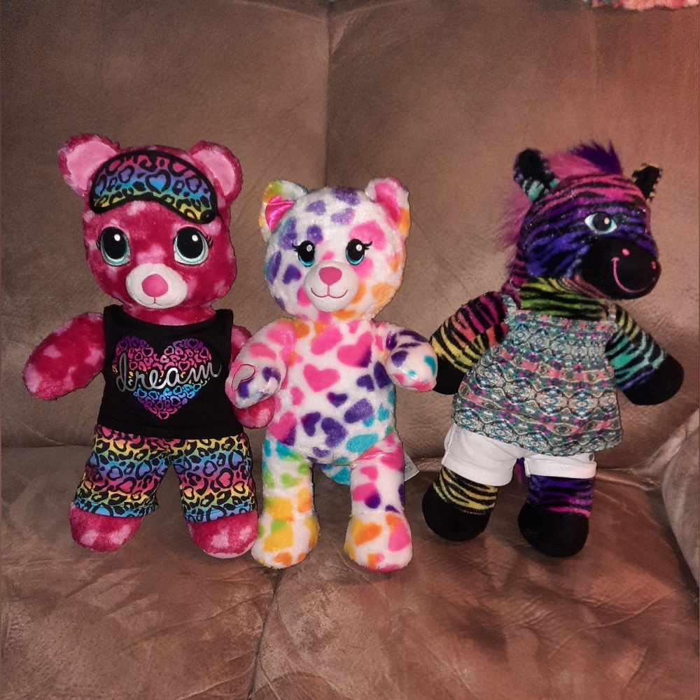 Build a Bear lot of three